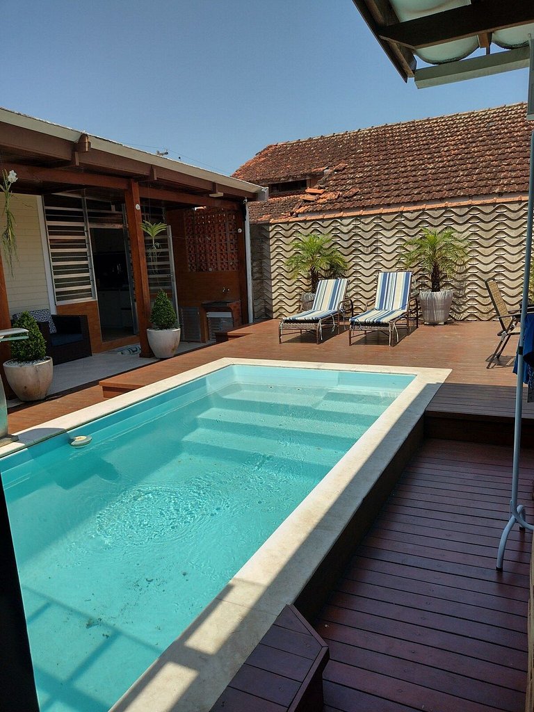 150m Praia -Ar condicionado -Petfriendly - Jardim