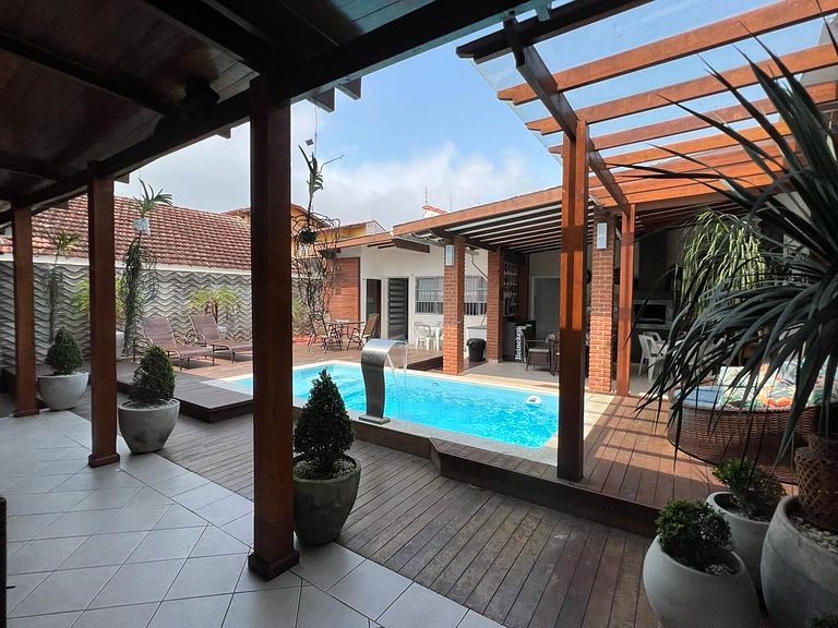 150m Praia -Ar condicionado -Petfriendly - Jardim