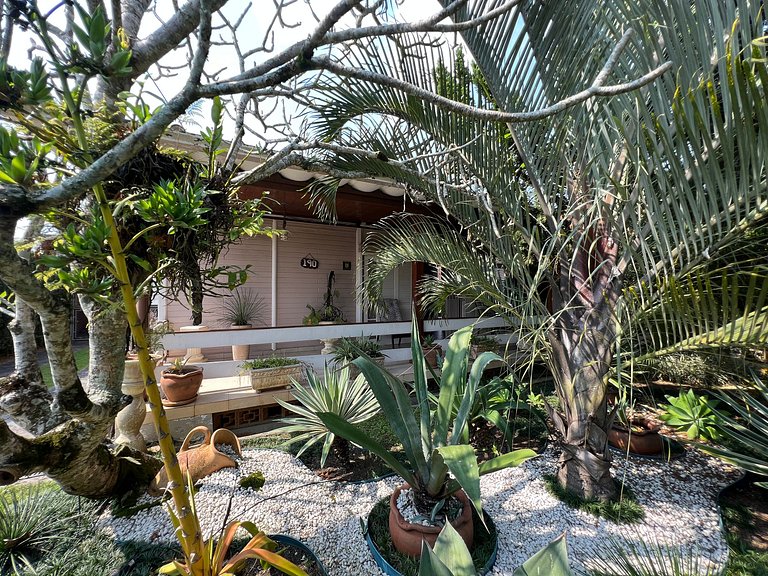 150m Praia -Ar condicionado -Petfriendly - Jardim