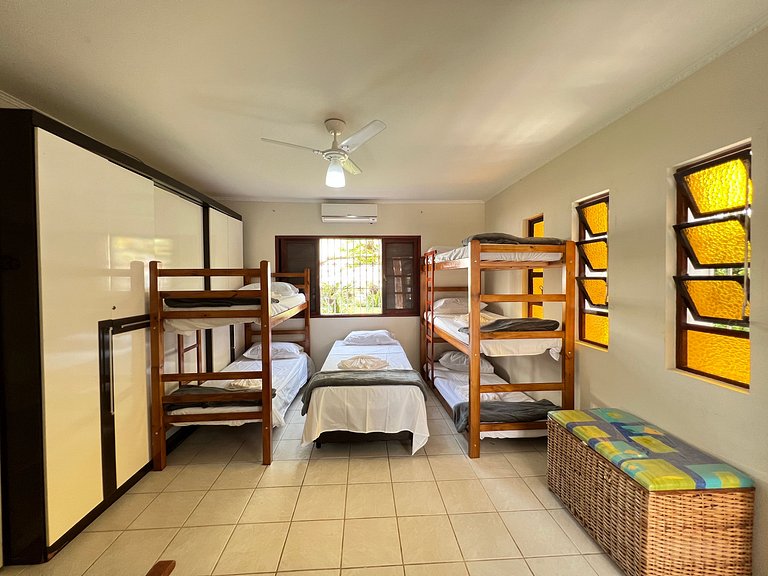 150m Praia -Ar condicionado -Petfriendly - Jardim