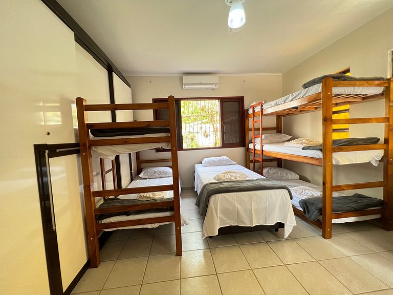 150m Praia -Ar condicionado -Petfriendly - Jardim