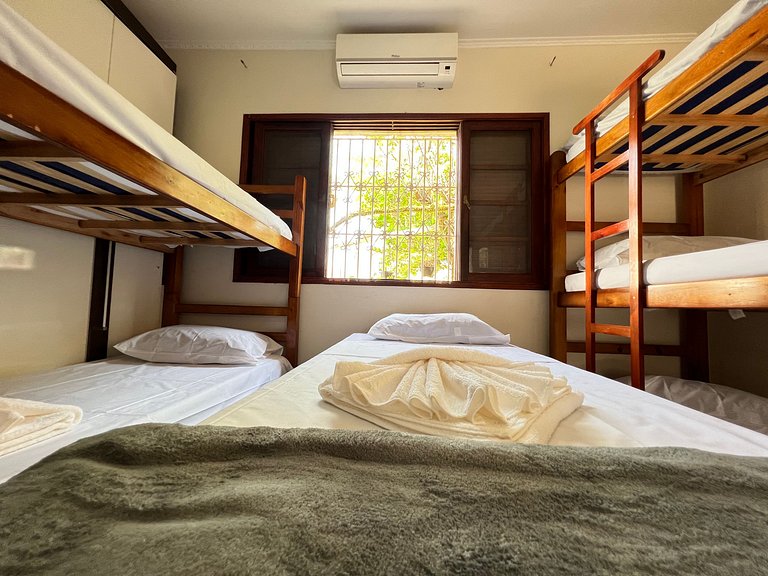 150m Praia -Ar condicionado -Petfriendly - Jardim