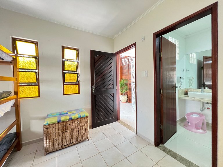 150m Praia -Ar condicionado -Petfriendly - Jardim