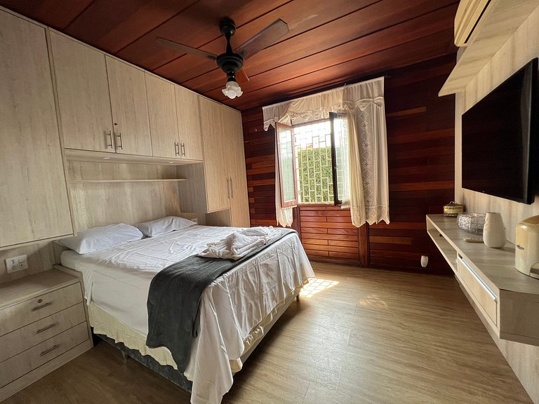 150m Praia -Ar condicionado -Petfriendly - Jardim