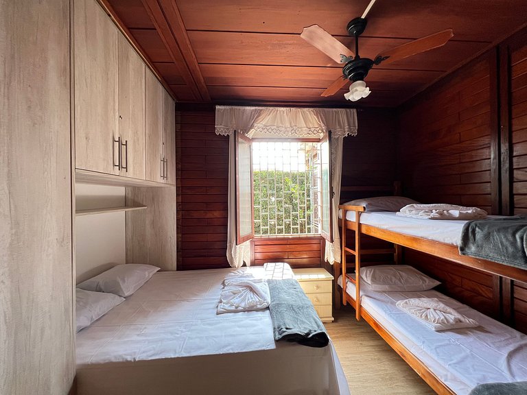 150m Praia -Ar condicionado -Petfriendly - Jardim