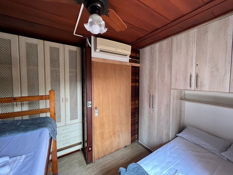 150m Praia -Ar condicionado -Petfriendly - Jardim