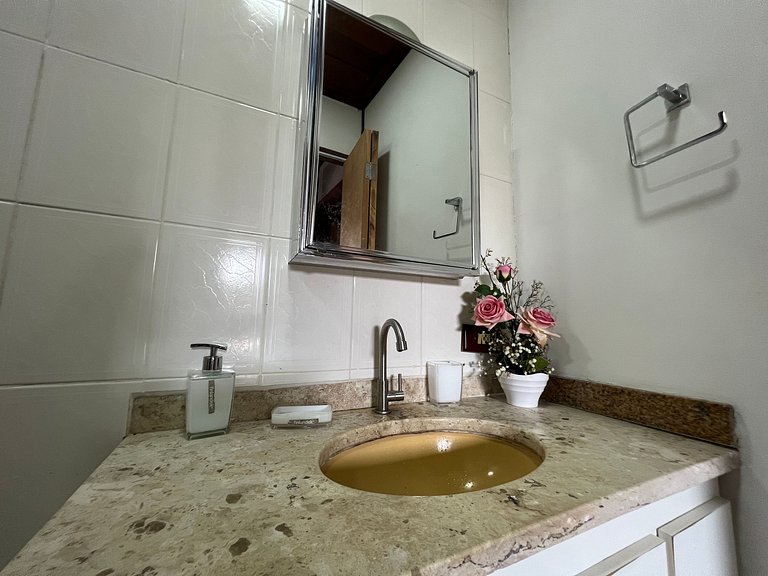 150m Praia -Ar condicionado -Petfriendly - Jardim
