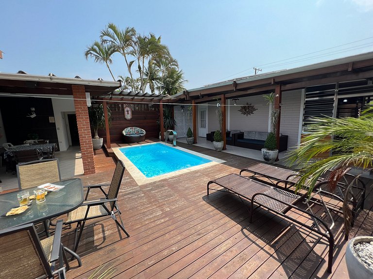 150m Praia -Ar condicionado -Petfriendly - Jardim