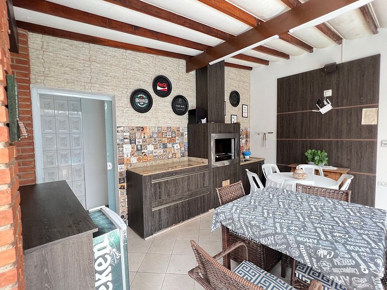 150m Praia -Ar condicionado -Petfriendly - Jardim