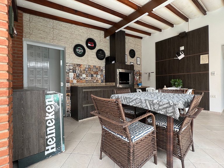 150m Praia -Ar condicionado -Petfriendly - Jardim