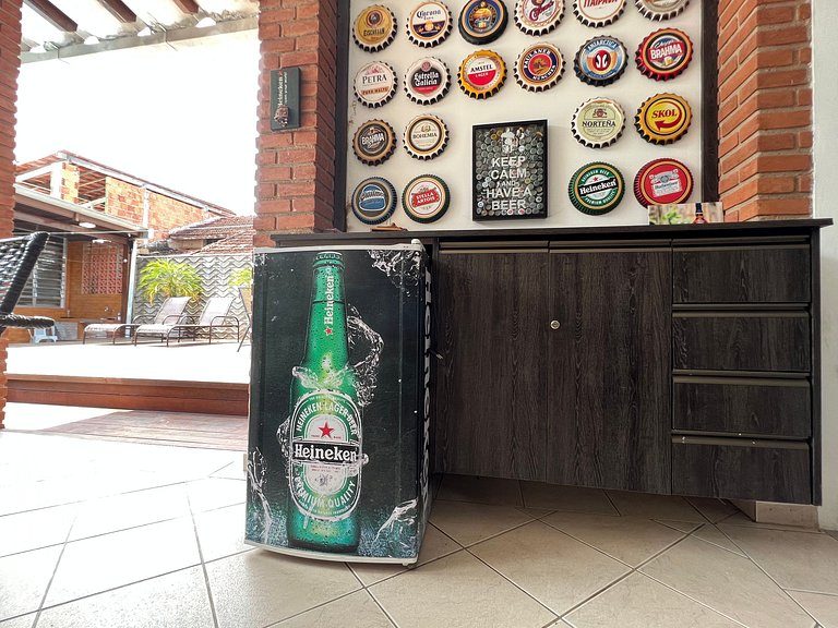 150m Praia -Ar condicionado -Petfriendly - Jardim