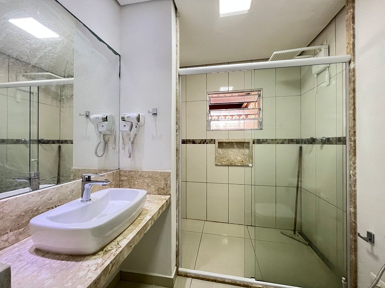 150m Praia -Ar condicionado -Petfriendly - Jardim
