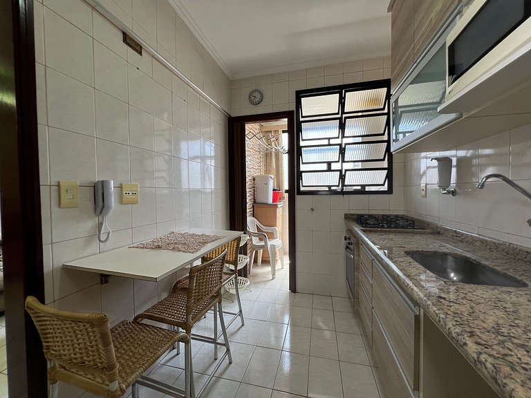 50m Praia-Tupi - WI-FI -SmartTV- Enxoval completo