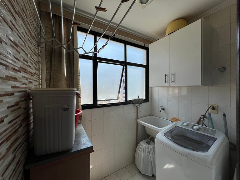 50m Praia-Tupi - WI-FI -SmartTV- Enxoval completo