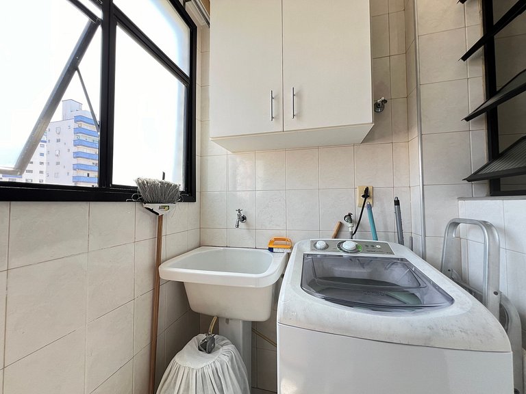 50m Praia-Tupi - WI-FI -SmartTV- Enxoval completo