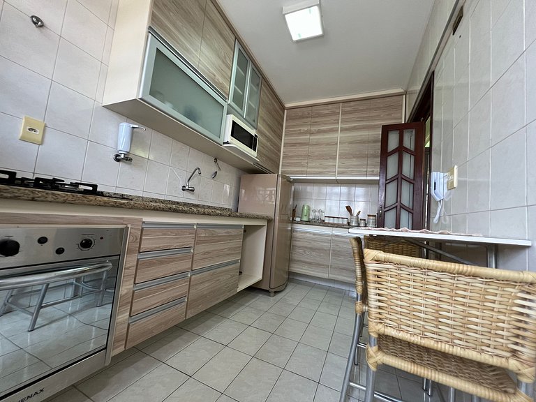 50m Praia-Tupi - WI-FI -SmartTV- Enxoval completo