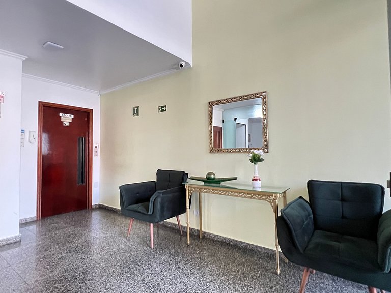 50m Praia-Tupi - WI-FI -SmartTV- Enxoval completo