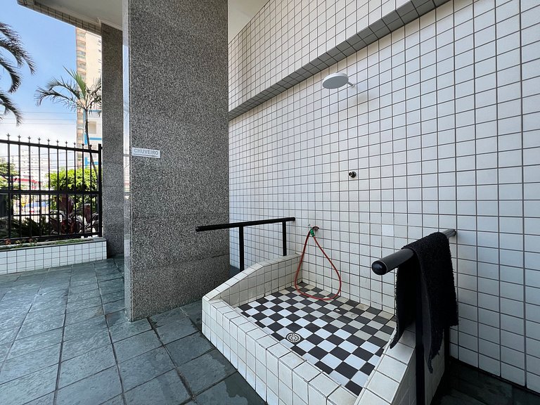 50m Praia-Tupi - WI-FI -SmartTV- Enxoval completo