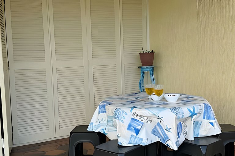 Beira Mar - Hidro- Wi-fi- Vista mar- Churrasqueira