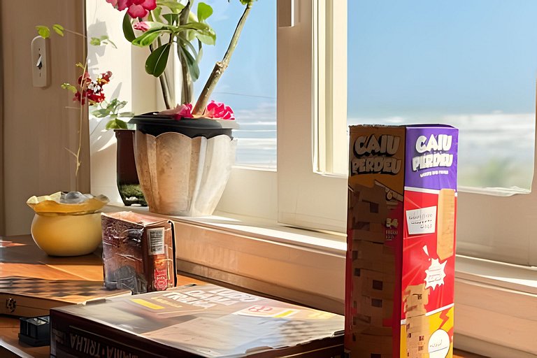 Beira Mar - Hidro- Wi-fi- Vista mar- Churrasqueira