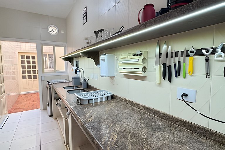 Beira Mar - Hidro- Wi-fi- Vista mar- Churrasqueira