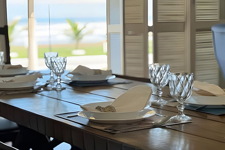 Beira Mar - Hidro- Wi-fi- Vista mar- Churrasqueira