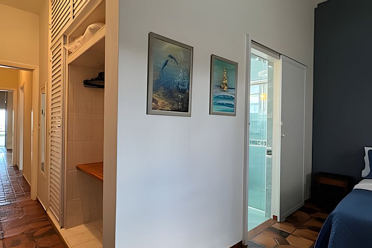 Beira Mar - Hidro- Wi-fi- Vista mar- Churrasqueira