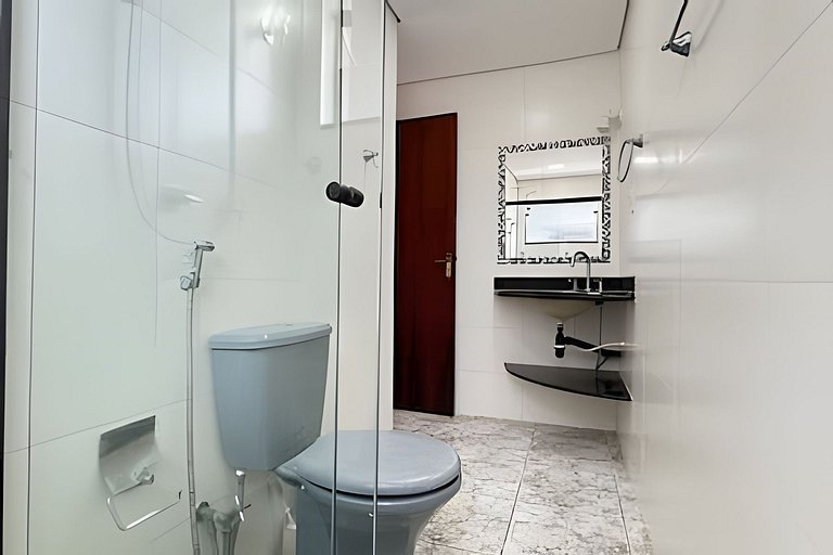 300mPraia, Área Gourmet, Piscina, Mirante, Ar cond