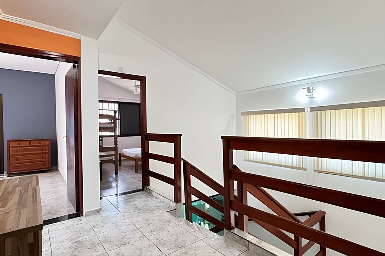 300mPraia, Área Gourmet, Piscina, Mirante, Ar cond