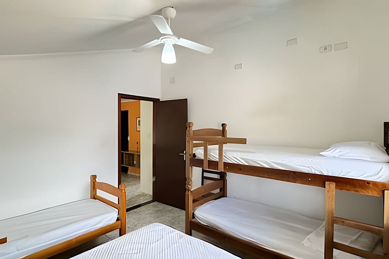 300mPraia, Área Gourmet, Piscina, Mirante, Ar cond