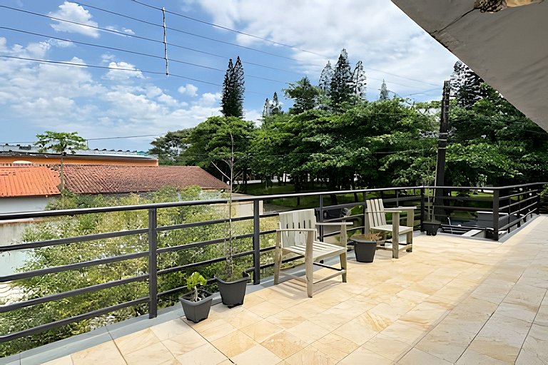 300mPraia, Área Gourmet, Piscina, Mirante, Ar cond