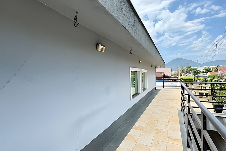 300mPraia, Área Gourmet, Piscina, Mirante, Ar cond