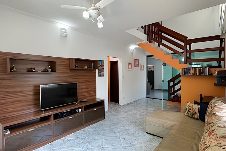 300mPraia, Área Gourmet, Piscina, Mirante, Ar cond