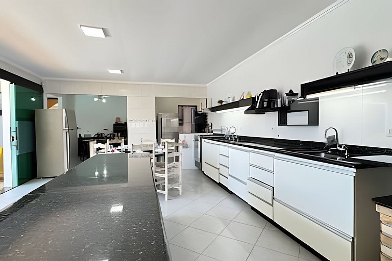 300mPraia, Área Gourmet, Piscina, Mirante, Ar cond