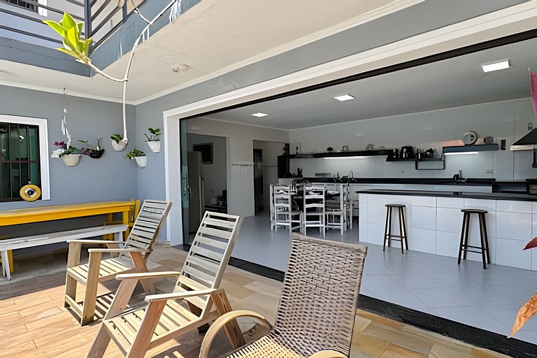 300mPraia, Área Gourmet, Piscina, Mirante, Ar cond