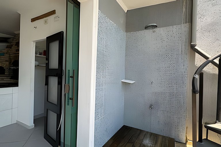 300mPraia, Área Gourmet, Piscina, Mirante, Ar cond