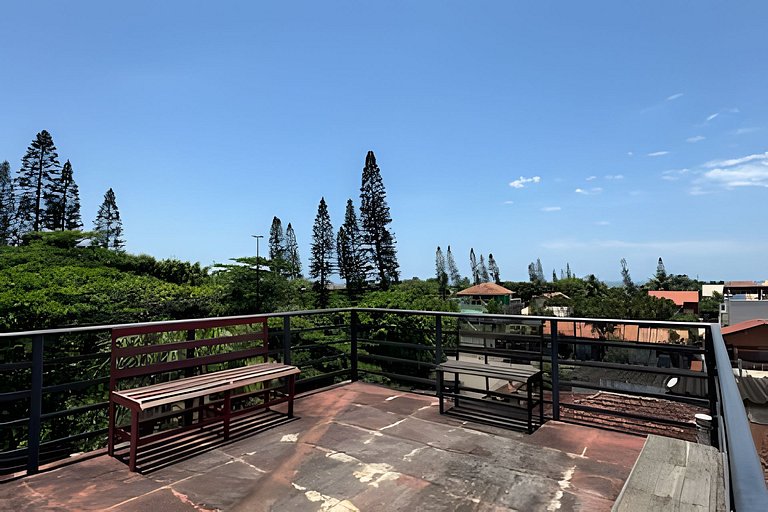 300mPraia, Área Gourmet, Piscina, Mirante, Ar cond