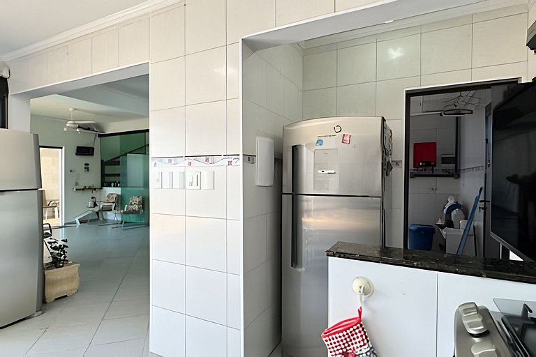 300mPraia, Área Gourmet, Piscina, Mirante, Ar cond