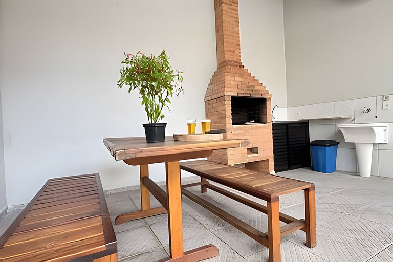 Oasis 100m praia , Piscina, Churrasqueira Wi -fi