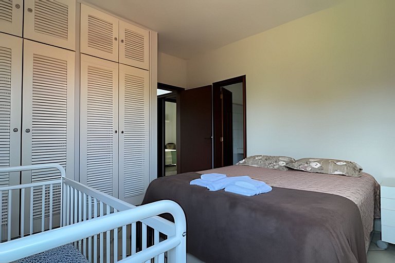 200M da praia, Ar, Piscina, Churrasqueira, Jardim