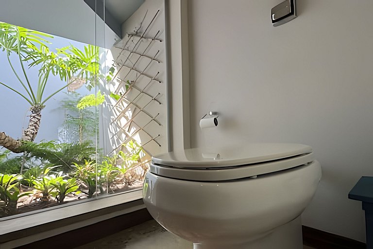 200M da praia, Ar, Piscina, Churrasqueira, Jardim