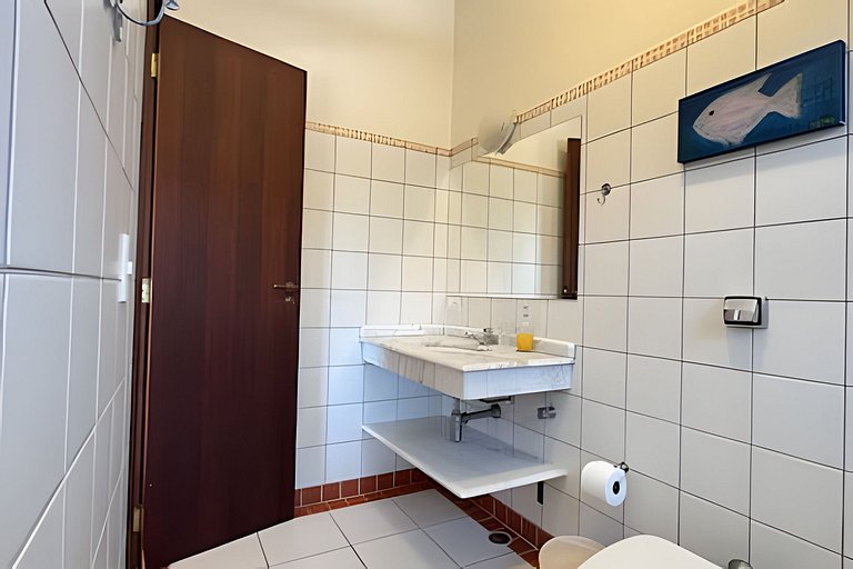 200M da praia, Ar, Piscina, Churrasqueira, Jardim