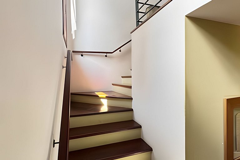 200M da praia, Ar, Piscina, Churrasqueira, Jardim