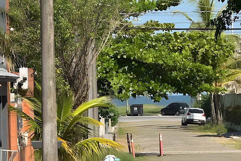 200M da praia, Ar, Piscina, Churrasqueira, Jardim