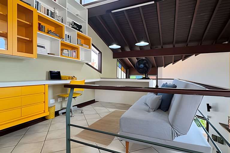 200M da praia, Ar, Piscina, Churrasqueira, Jardim