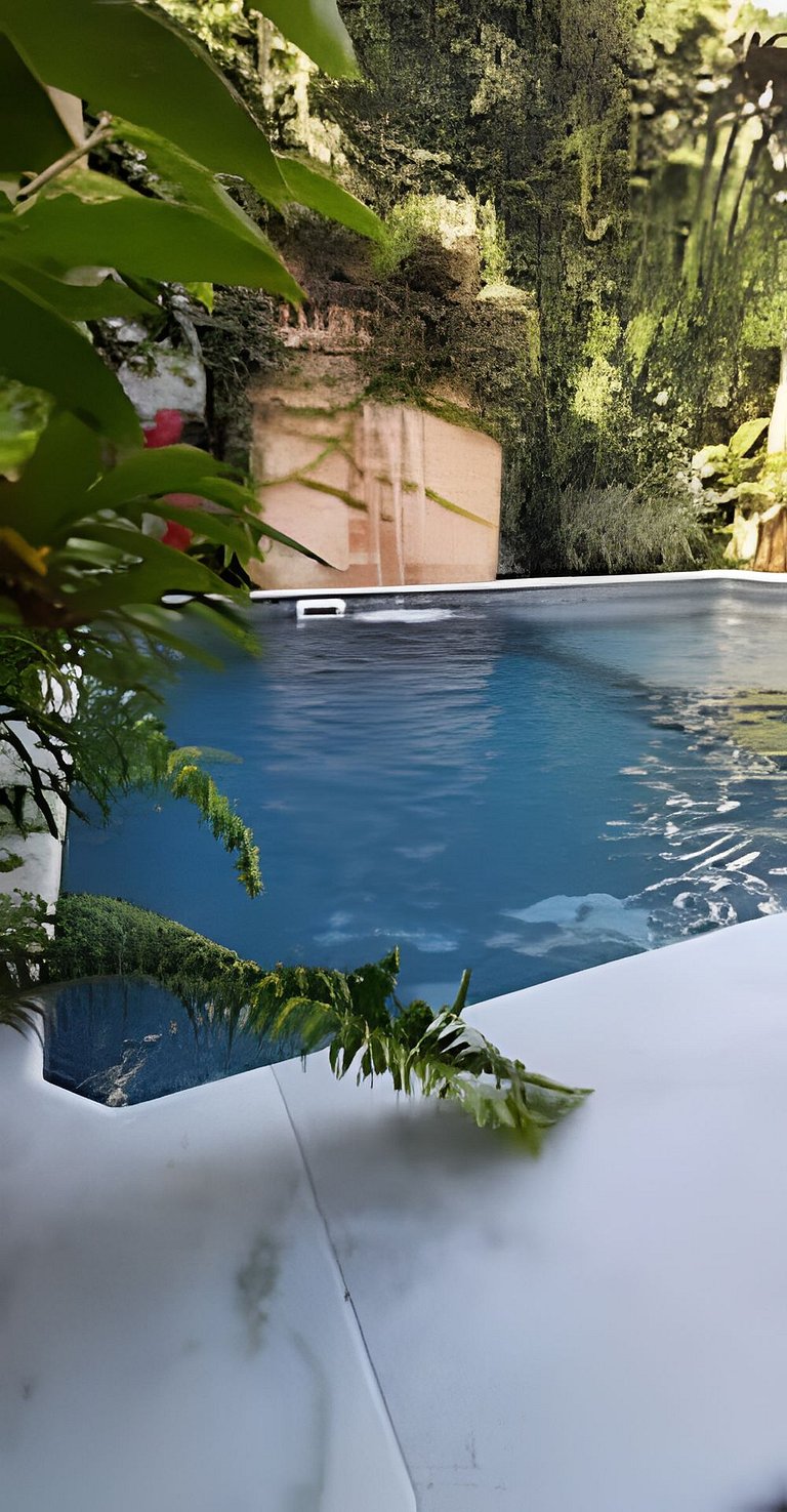 200M da praia, Ar, Piscina, Churrasqueira, Jardim