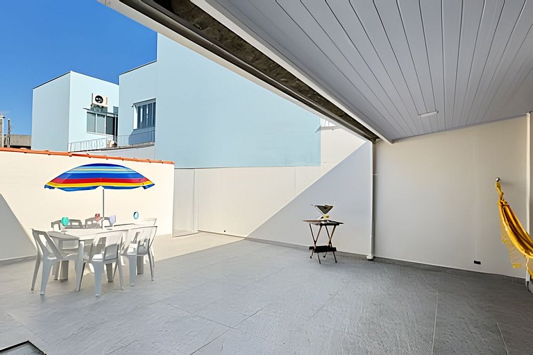 Casa centro 80M praia, Ar, Enxoval,Estacionamento