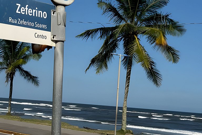 Casa centro 80M praia, Ar, Enxoval,Estacionamento