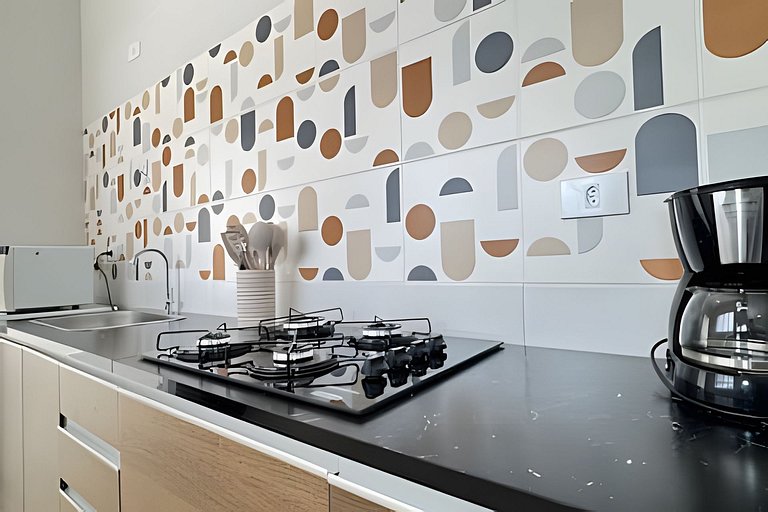 Casa centro 80M praia, Ar, Enxoval,Estacionamento