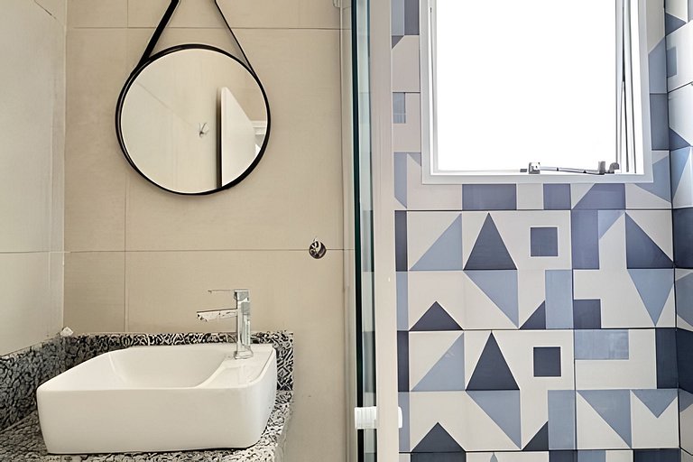 Casa centro 80M praia, Ar, Enxoval,Estacionamento